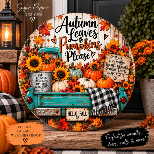 Hey Boo Ghost Halloween Aluminum Wreath Sign 👻🎃