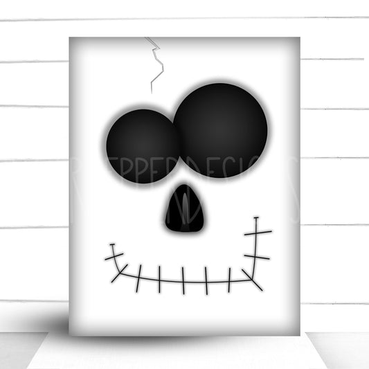 Wreath Sign, Mummy Wreath Sign, Cute Halloween Wreath Sign, Sugar Pepper Designs, Sign For Wreath